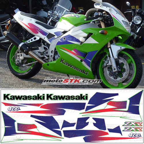 Moto Autocollant Convient pour kawasaki zxr400 